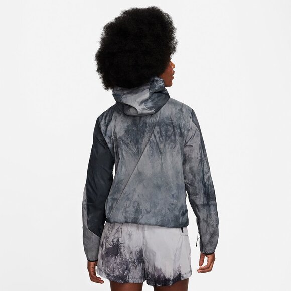 NWT Nike Trail Repel Running Hooded Windbreaker Light Jacket Medium FN6853-010 - Picture 7 of 7